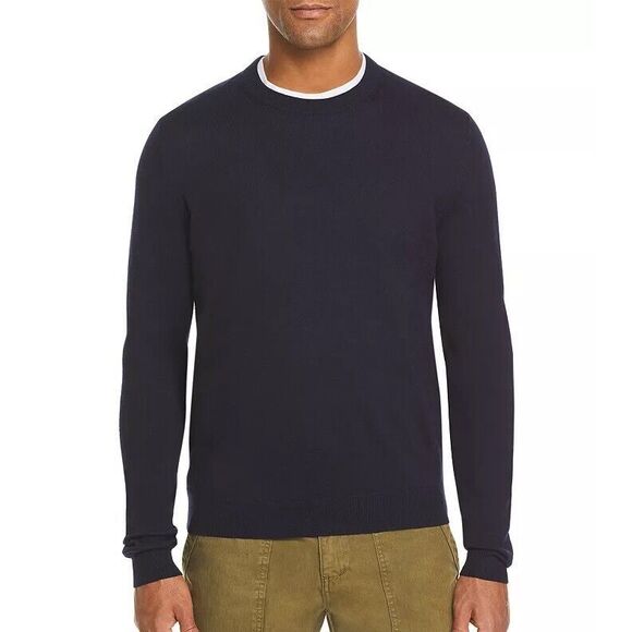 Bloomingdale's Other - The Men's Store Bloomingdale's 100% Merino Wool Crewneck Sweater XXL NWT Navy